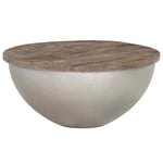 vidaXL Bowl Shaped Coffee Table 脴60 cm   Wood GF0