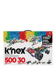 Knex Classics 500 Pc/ 30 Model Wings And Wheels Building Set