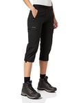 Regatta Xert STR Capri II Women's Shorts, womens, Shorts, RWJ171, Black, FR : XXS (Taille Fabricant : Taille 8)