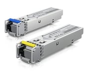 Ubiquiti Networks SFP UACC-OM-SM-1G-S-2, Single-Mode Optical Module, 3 km, 1 par