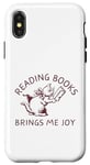 Coque pour iPhone X/XS Trouvez de la joie dans la lecture de livres - Délices des amateurs de livres