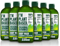 Original Source I'M Plant Based Cedarwood & Eucalyptus Shower Gel, 100% Natural 