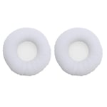 1 Pair Ear Cushions Replacement White Leather for Sony MDR V150 Headphones