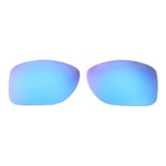 Walleva Ice Blue Polarized Replacement Lenses For Oakley Gauge 8 M Sunglasses