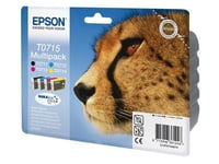 Epson DURABrite Quad Pack D78/D120/DX4000/DX5000/DX5050/DX6000 Multipack (4 färgpatroner)