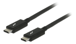Thunderbolt 3 (20Gbps) USB-C kabel, 1m