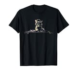 Cute DJ Cat with Headphones - 2 Deck DJ Controller Kitten T-Shirt