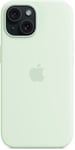 Apple Silikonskal Med Magsafe Iphone 15 Plus Mint