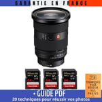 Sony FE 24-70mm F2.8 GM II + 3 SanDisk 64GB Extreme PRO UHS-II SDXC 300 MB/s + Guide PDF '20 TECHNIQUES POUR RÉUSSIR VOS PHOTOS