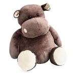 Histoire d'Ours - Peluche Hippopotame - 60 cm - Marron - Idée Cadeau Enfant - Hippo - Dans la savane - HO1263