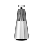 Bang & Olufsen Beosound 2 (3rd Gen) - Elegant and Powerful WiFi Home Speaker with 360 Degree Room-filling Sound, Floorstanding or Bookshelf Speaker Crafted in High-grade Aluminium - Natural