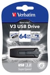 USB-Minne 3.0 Verbatim Store n Go V3 64GB
