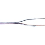 Tasker - Bobine 100m de câble parallèle 2x0.22mm clair C103tn