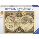 Ravensburger Puzzle 5000 pièces - Mappemonde antique adultes Dès 14 ans