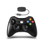 Manette De Jeu Sans Fil, 2,4 Ghz, Pour Microsoft Xbox 360 Avec Récepteur, Contrôleur De Jeu/Gamepad Pour Pc Avec Windows 7/8/10