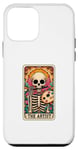 Coque pour iPhone 12 mini The Artist Carte de tarot Halloween Squelette Gothique Magique