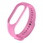Strap for Xiaomi Mi Smart Band 5, Adjustable Colourful Replacement Watch Bracelet, Soft Breathable TPU Watch Band Waterproof Sport Strap Accessory for Mi Smart Band 5 - Shocking Pink