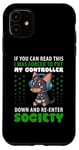 Coque pour iPhone 11 Toy Terrier Gamer Jeu vidéo