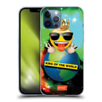 Head Case Designs Officially Licensed emoji® King Of The World Smileys Soft Gel Case Compatible With Apple iPhone 12 Pro Max