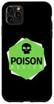 Coque pour iPhone 11 Pro Max Logo vert Poison