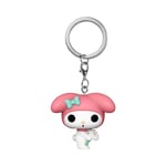 Funko Pop! Keychain: Hello Kitty - My Melody - (Spring Time) - Mini-Figurine en Vinyle à Collectionner Porte-clés Fantaisie - Cadeau de Noël - Idée de Cadeau - Produits Officiels - Cartoons Fans