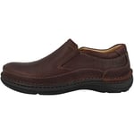 Clarks Men’s Nature Easy Loafers, Mahogany Leather, 8.5 UK