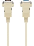 Pro D-SUB 9-pin extension cable male/female serial 1:1