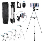 Phone Tripod 360 flexible Smartphone Tripod Camera Tripod DSLR Tripod Video Tripod 40" with Phone Holder Mount Black Remote Shutter for Camera Compatible with iPhone Samsung Android Phone