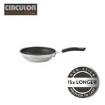 Circulon Total Stainless Steel 22cm Frying Pan Silver