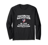 DAUGHTER of the American Revolution USA Star Eagle Love Long Sleeve T-Shirt