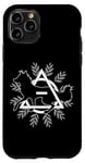 Coque pour iPhone 11 Pro Sac à dos Wolf Theta Delta Logo Alpha Alter Kin Therian