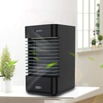 Portable air Conditioner Fan, Triple, Two-Speed, Quiet, Suitable for Office or Bedroom,Black