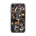 Phone Case Compatible for iPhone 11 Pro Cases Scratch-Resistant Shock Absorption Cover Apex Legends Game Action Crystal Clear