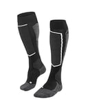 FALKE Men's SK2 Intermediate Vegan M KH Functional Lyocell Warm Thick 1 Pair Skiing Socks, Black (Black-Mix 3010), 11-12.5
