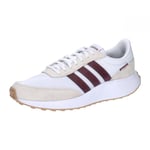 adidas Homme Run 70S Lifestyle Running Shoes, Cloud White/Maroon/Off White, 43 1/3