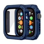 Holdbar Apple Watch Series 3 38mm etc. skjermbeskytter - Mellomblå