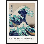 Gallerix Poster The Great Wave Off Kanagawa By Katsushika Hokusai 70x100 5556-70x100