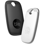 Tile Pro Bluetooth Tracker 2 Pack (Black & White)