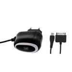 Chargeur secteur + câble micro USB/Dock iPhone blister noir/blanc