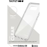 Samsung Galaxy S8  Tech 21 Pure Clear Phone Shin Shell Case  Drop Protection