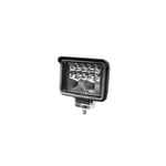 17W LED arbetslampa - Bil, lastbil, traktor, släpvagn, utryckningsfordon, kallvit, 10-60V