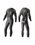 2XU A:1 Active Wetsuit Mens Black/Vibrant Green - ST