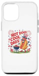 iPhone 15 Pro Patriotic Hot-Dogs And Cool Dads USA Case