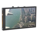 FOLOSAFENAR Wide Viewing Angle Touching Screen Five‑Point Touching Type Convenient To Use 4In Display Screen for Raspberry Pi Model B/B + Alternative to HDMI Monitor