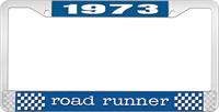 OER LF121673B nummerplåtshållare 1973 road runner - blå