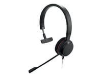 Jabra Evolve 20Se Uc Mono - Headset - På Örat - Kabelansluten - Usb-C, Usb-A - Ljudisolerande - Alcatel-Lucent-Certifierad, Avaya-Certifierad, Certifierad För Microsoft-Teams, Cisco Certified, Unify-Certifierad