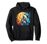 Medieval Quest Knight Dragon Fantasy Pullover Hoodie