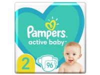Pampers Active Baby 2 blöjor, 4-8 kg, 96 st.