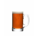 LSA International - Bar Beer Tankard Straight - Olutlasit - Läpinäkyvä