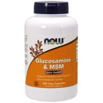 NOW Foods - Glucosamine & MSM Variationer 180 vcaps